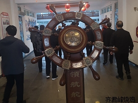 【烧鸡交流】道口烧鸡齐君峰烧鸡董事长齐君峰先生等道口烧鸡协会一行人到山东德州扒鸡、安徽符离集烧鸡参观学习。